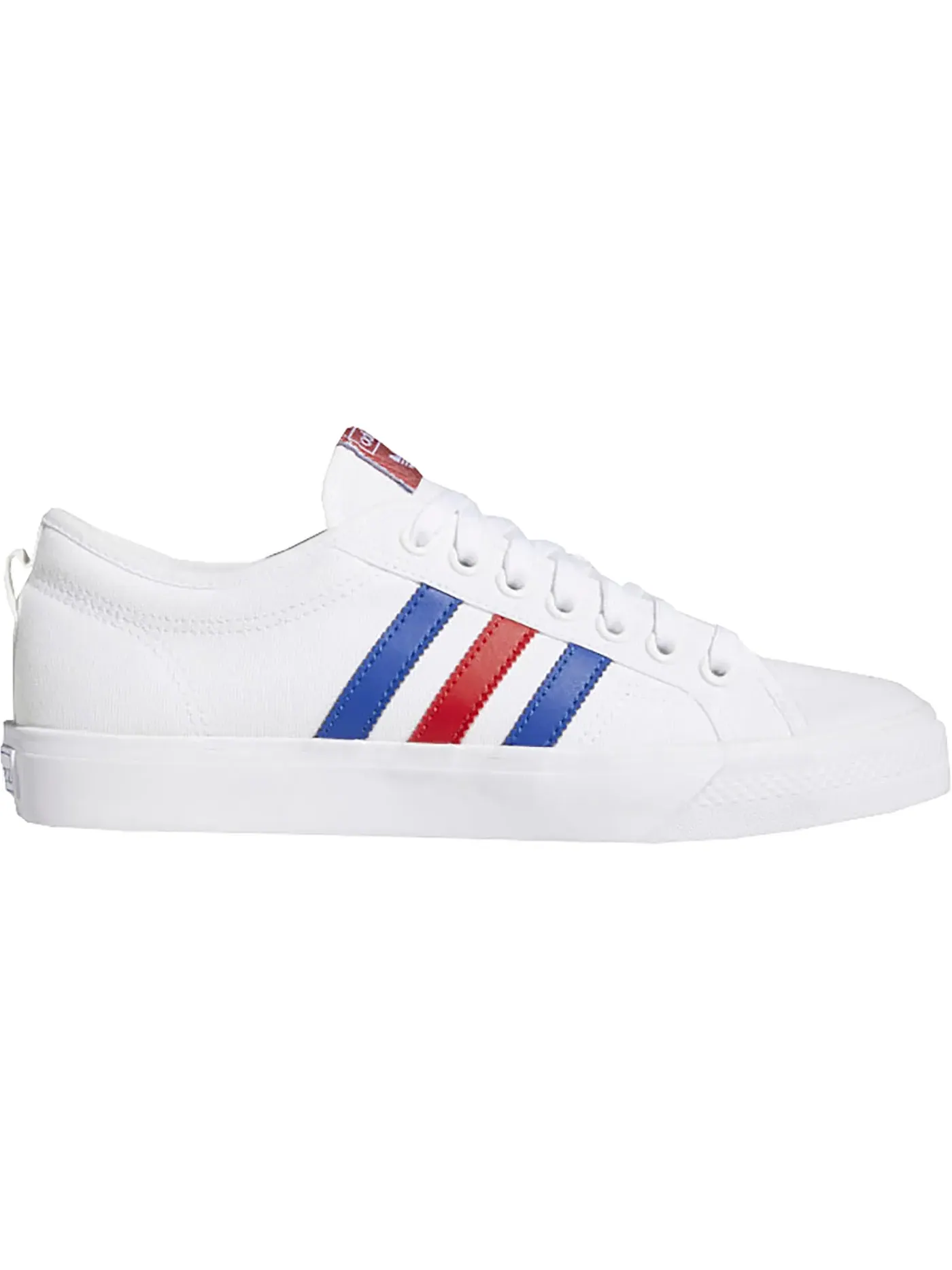 Мужские кроссовки с кожаным верхом Adidas Nizza — изображение 1 из 1, белый//синий