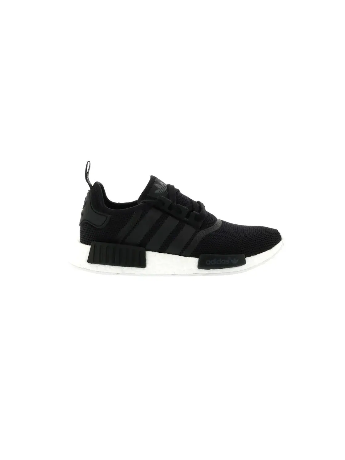 Мужские кроссовки Lifestyle с амортизацией Boost Adidas NMD R1 — изображение 1 из 4, черный/черный/белый