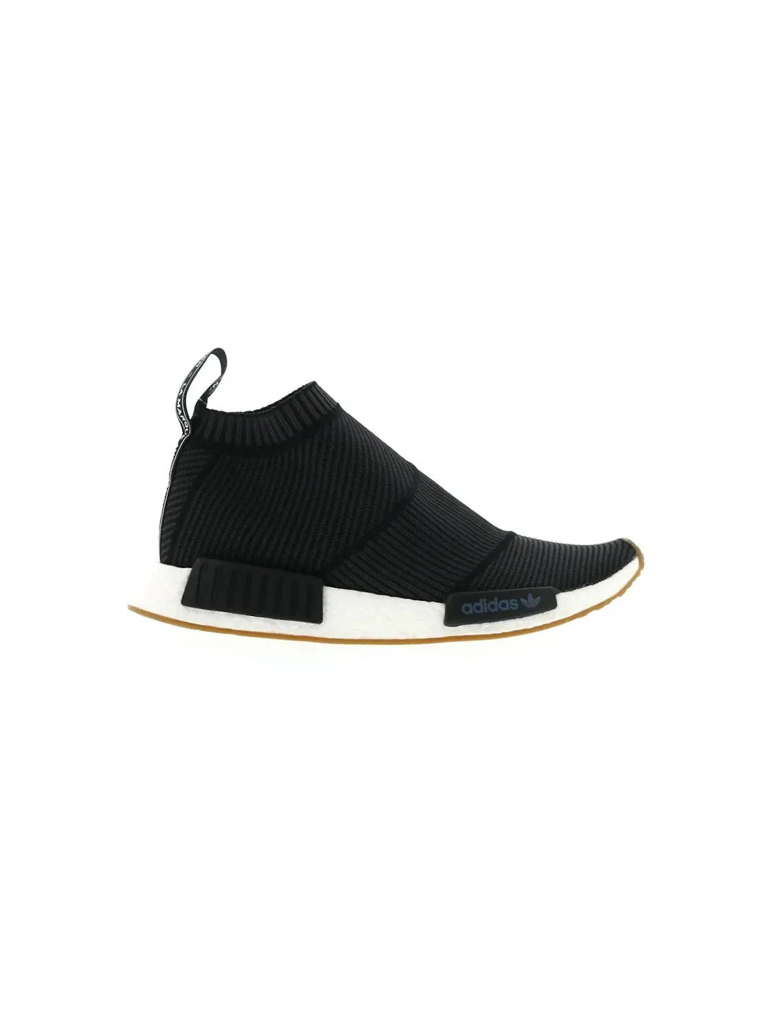 Мужские кроссовки с вязаным верхом NMD City Sock Adidas — изображение 1 из 4, черный/белый