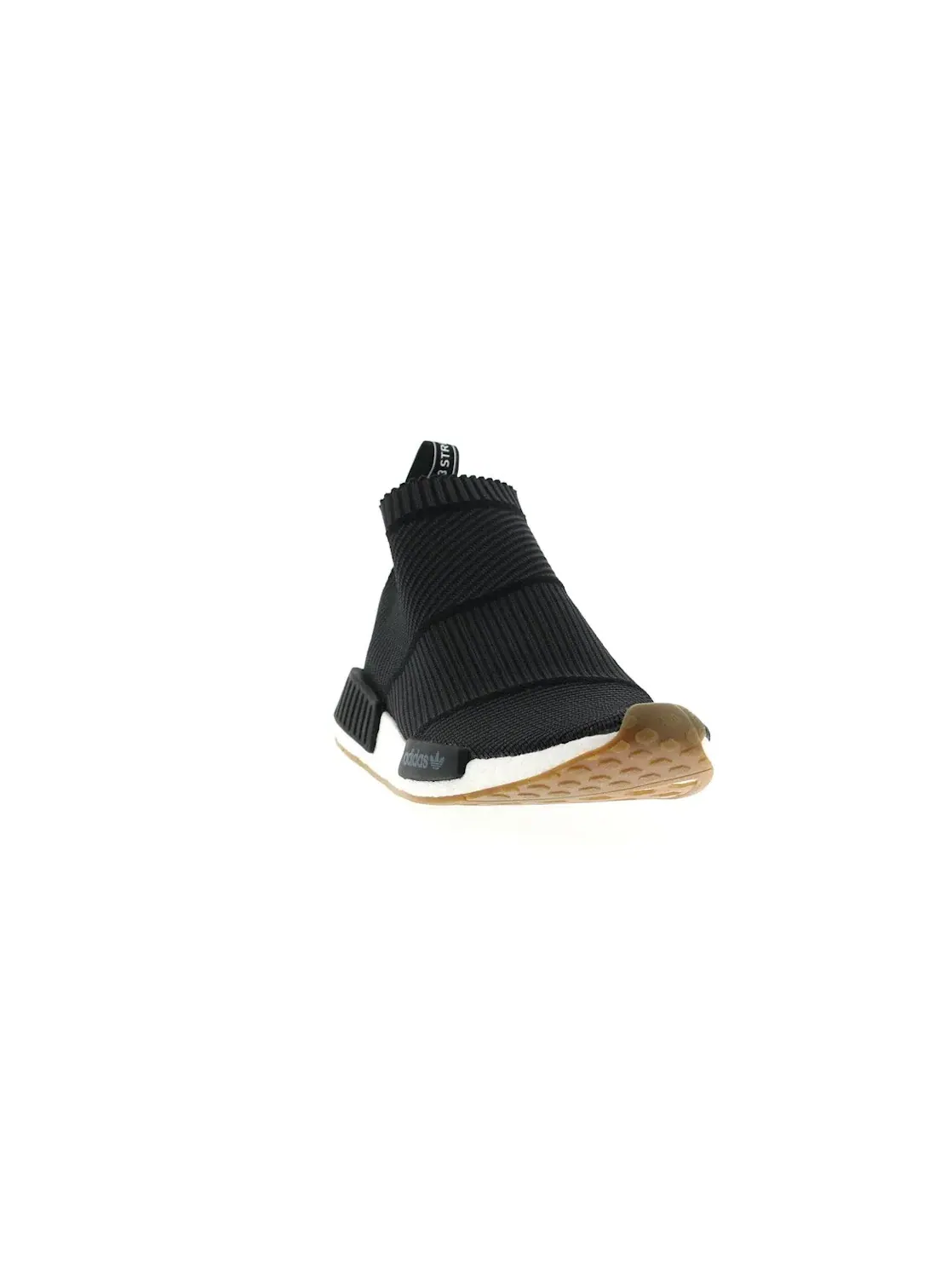 Мужские кроссовки с вязаным верхом NMD City Sock Adidas — изображение 2 из 4, черный/белый