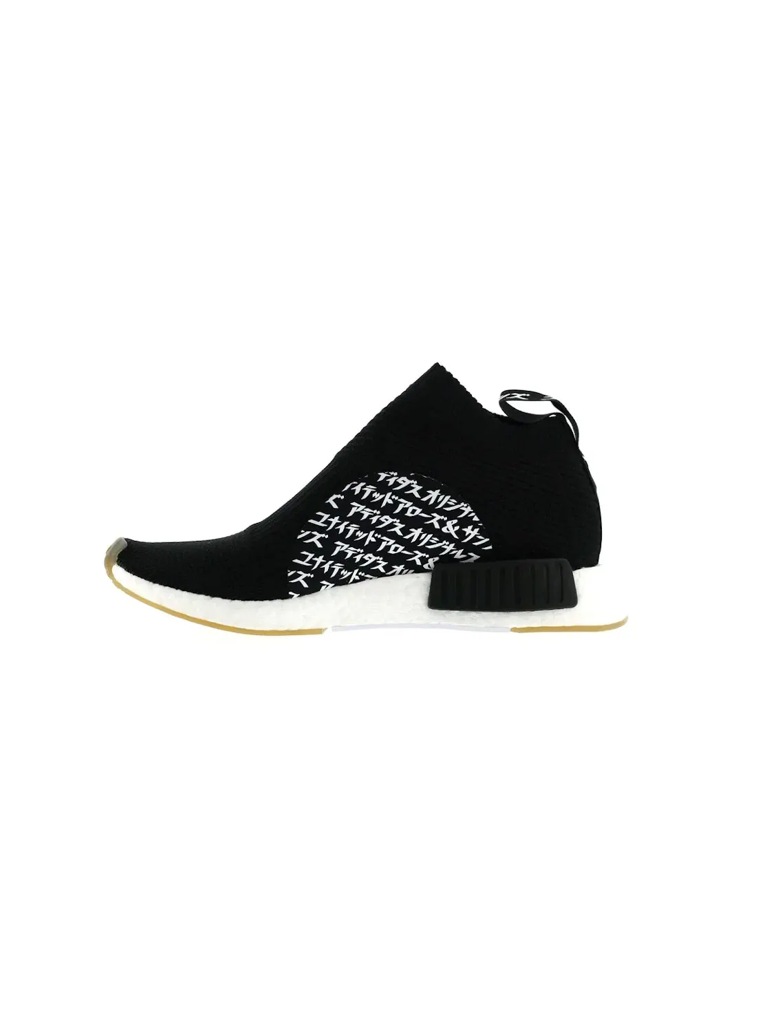 Мужские кроссовки с принтом Adidas NMD City Sock United Arrows MikiType — изображение 3 из 4, черный черный черный