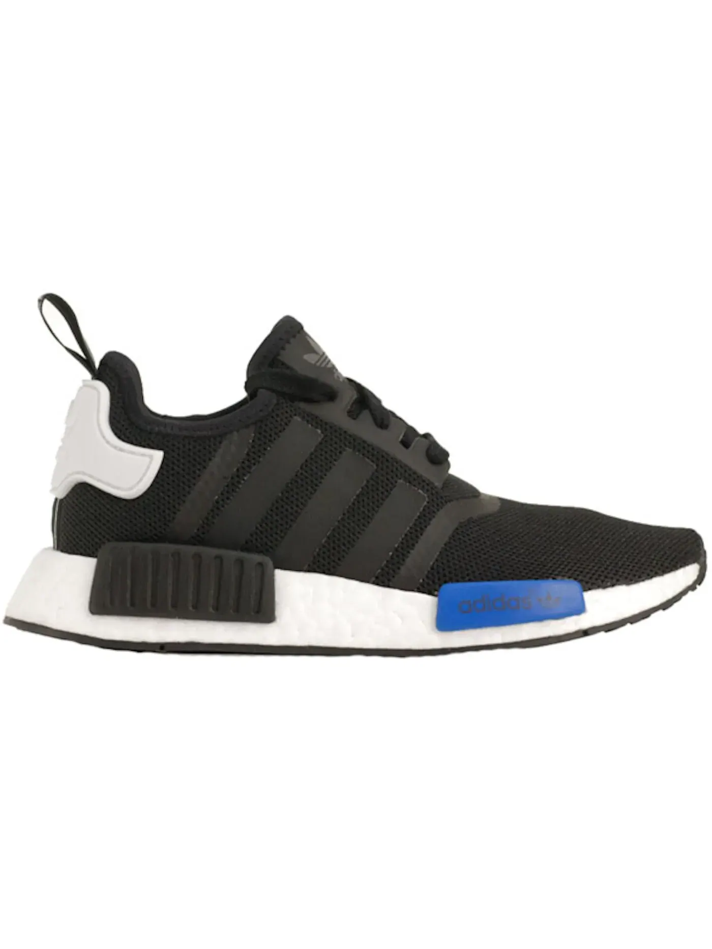 Детские кроссовки Lifestyle с сетчатым верхом Adidas NMD R1 — изображение 1 из 1, черный/черный/белый