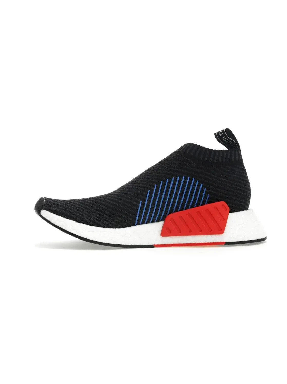 Мужские кроссовки без шнурков Adidas NMD CS2 Core Black Red Solid — изображение 3 из 4, черный/красный