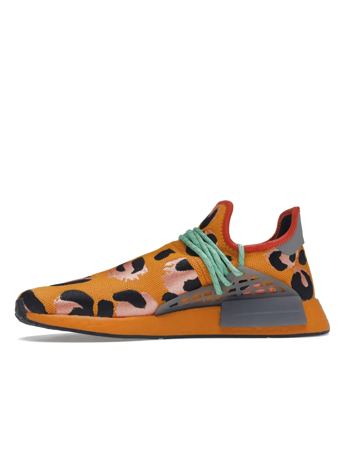 Мужские кроссовки с принтом Adidas NMD Hu — изображение 3 из 4, оранжевый/черный/зеленый
