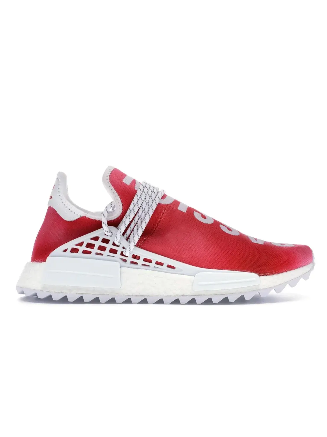 Мужские кроссовки Lifestyle с принтом Adidas Pharrell NMD HU — изображение 1 из 4, красный/белый