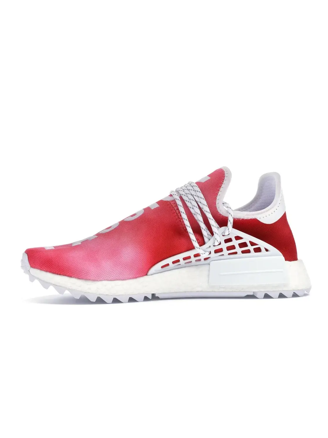 Мужские кроссовки Lifestyle с принтом Adidas Pharrell NMD HU — изображение 3 из 4, красный/белый
