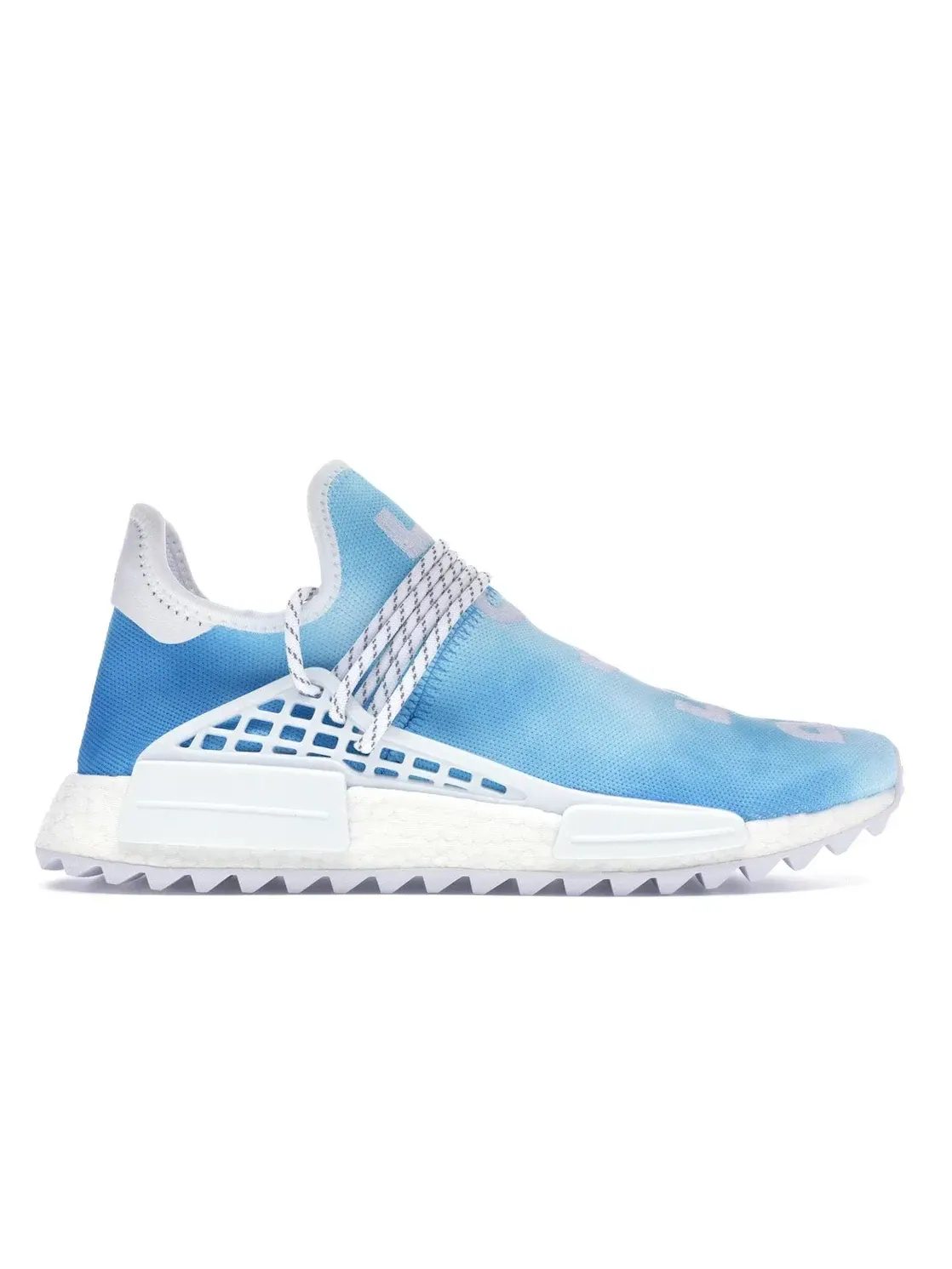 Мужские кроссовки с принтом Adidas Pharrell NMD HU — изображение 1 из 4, синий/белый
