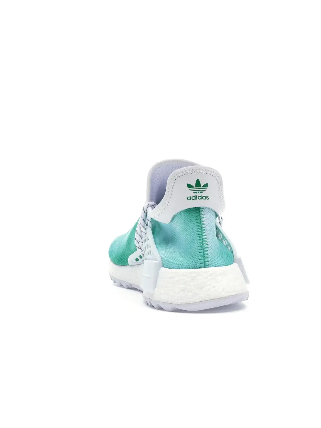 Мужские кроссовки Lifestyle с принтом Adidas Pharrell NMD HU — изображение 4 из 4, зеленый/белый