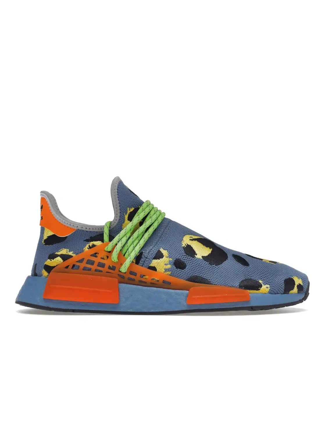 Мужские кроссовки Lifestyle с принтом Adidas NMD Hu Pharrell — изображение 1 из 4, синий/черный/золотистый