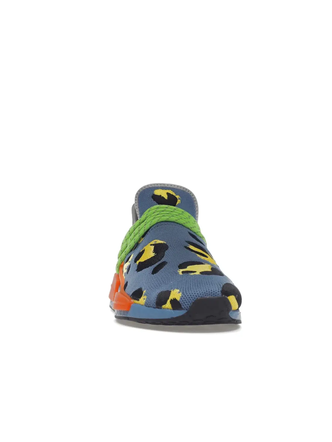 Мужские кроссовки Lifestyle с принтом Adidas NMD Hu Pharrell — изображение 2 из 4, синий/черный/золотистый