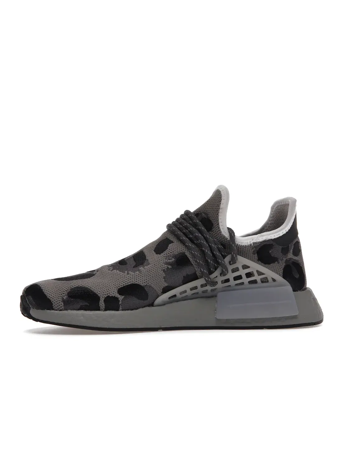 Мужские кроссовки с принтом Adidas NMD Hu Pharrell — изображение 3 из 4, серый черный