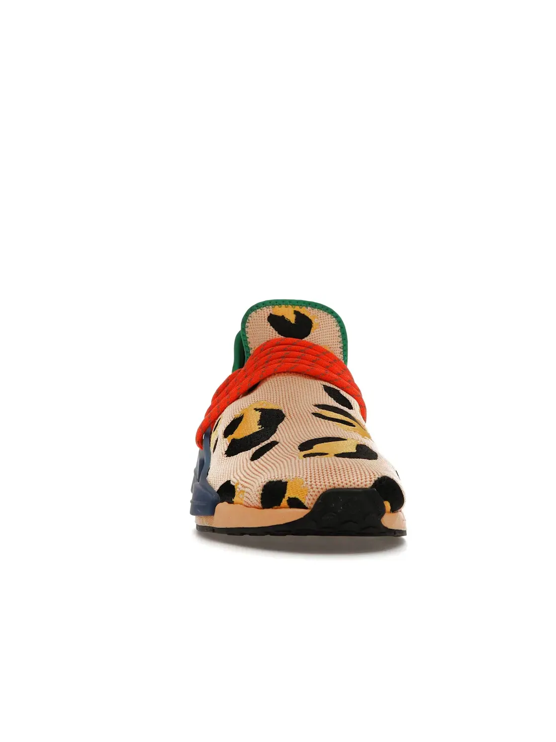 Мужские кроссовки с леопардовым принтом Adidas NMD Hu Pharrell — изображение 2 из 4, золотистый черный