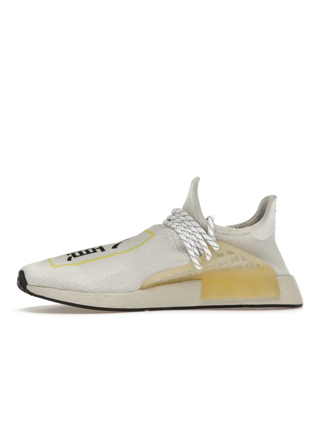 Мужские кроссовки с принтом NMD Hu Adidas — изображение 3 из 4, белый/прозрачный/желтый