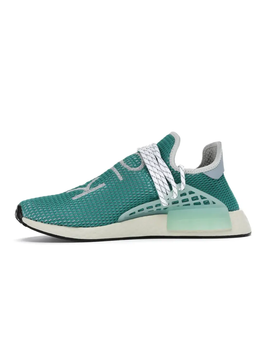 Мужские кроссовки с принтом Adidas NMD Hu — изображение 3 из 4, серый/зеленый