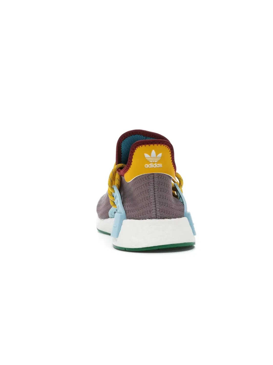 Мужские кроссовки Lifestyle с ярким дизайном Adidas NMD Hu — изображение 4 из 4, серый/бордовый/зеленый