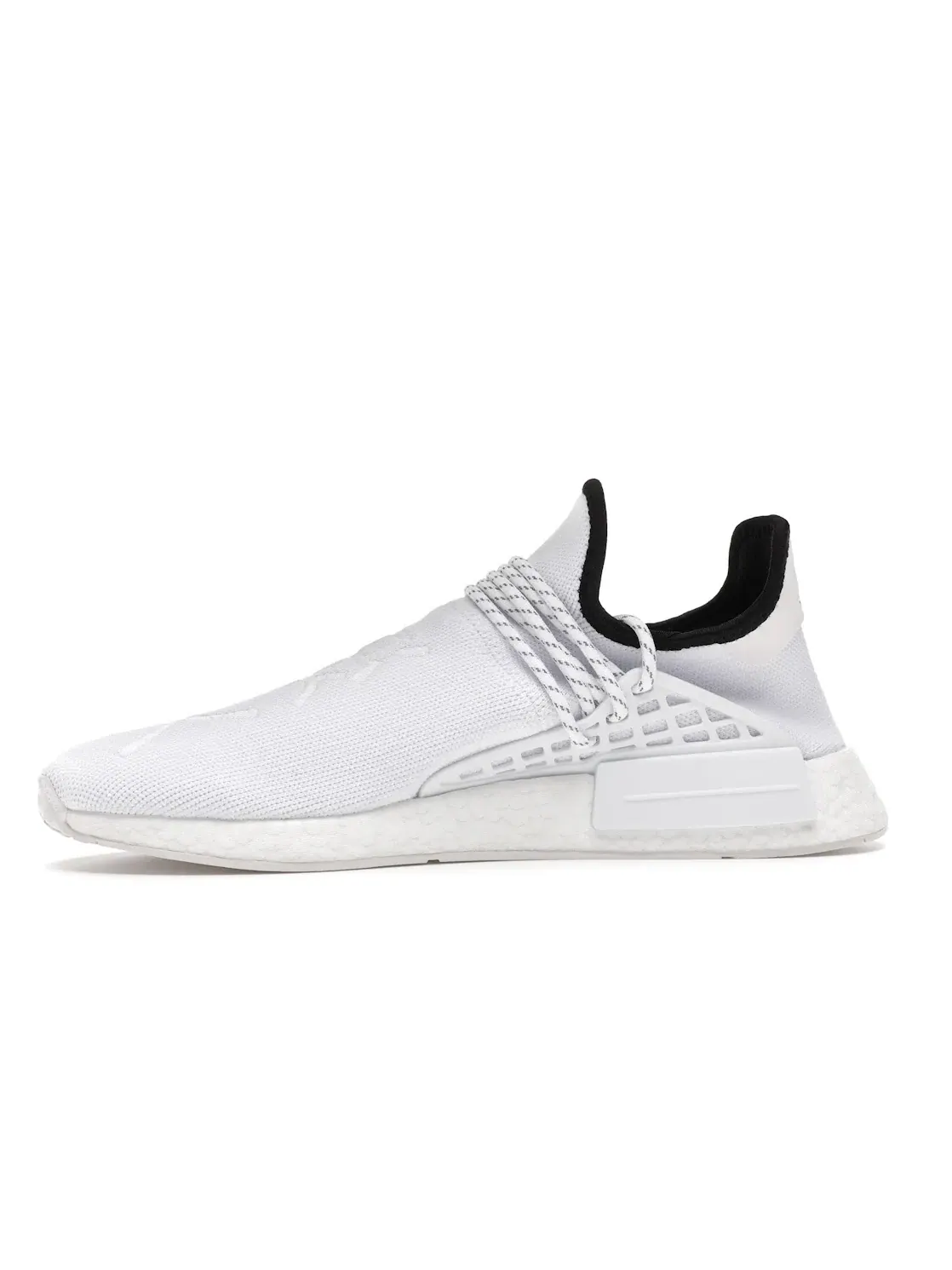 Мужские кроссовки с принтом Adidas NMD Hu Pharrell — изображение 3 из 4, белый/черный/белый