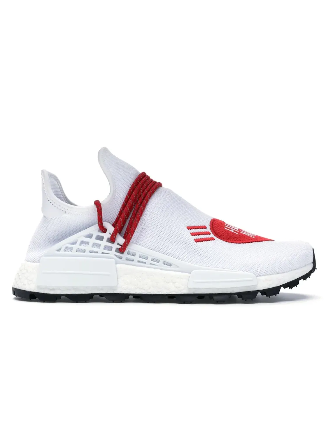 Мужские кроссовки Lifestyle с принтом Adidas NMD HU Pharrell — изображение 1 из 4, белый/белый/красный
