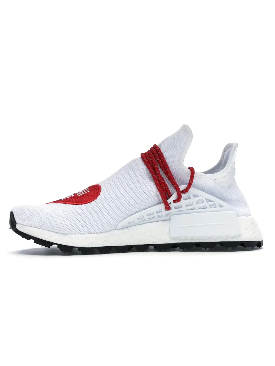 Мужские кроссовки Lifestyle с принтом Adidas NMD HU Pharrell — изображение 3 из 4, белый/белый/красный