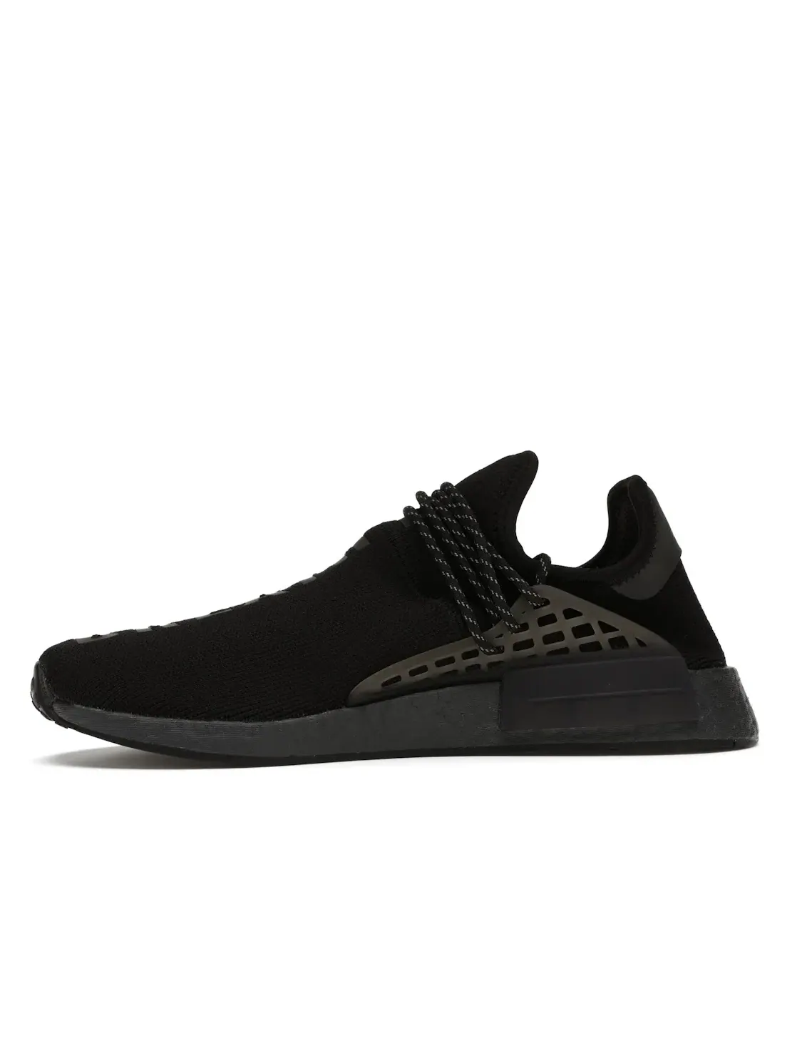 Мужские кроссовки Lifestyle с принтом Adidas NMD Hu Pharrell — изображение 3 из 4, черный/черный/черный