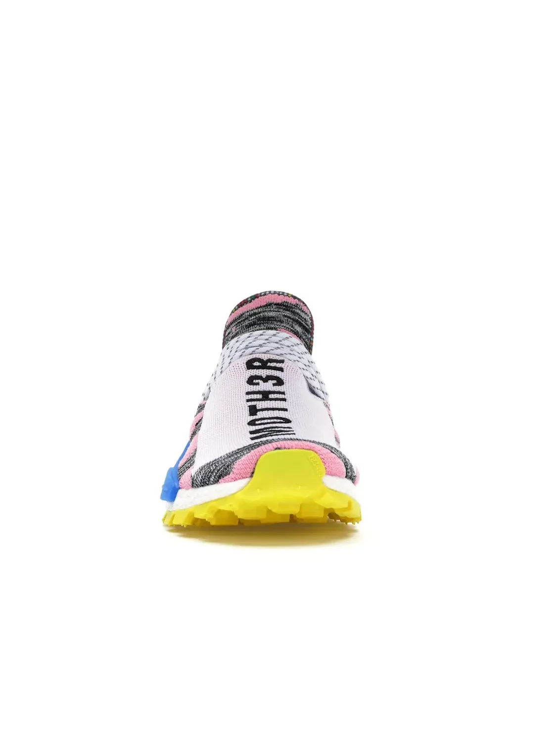 Мужские кроссовки с принтом Adidas NMD Hu — изображение 2 из 4, белый/розовый/желтый