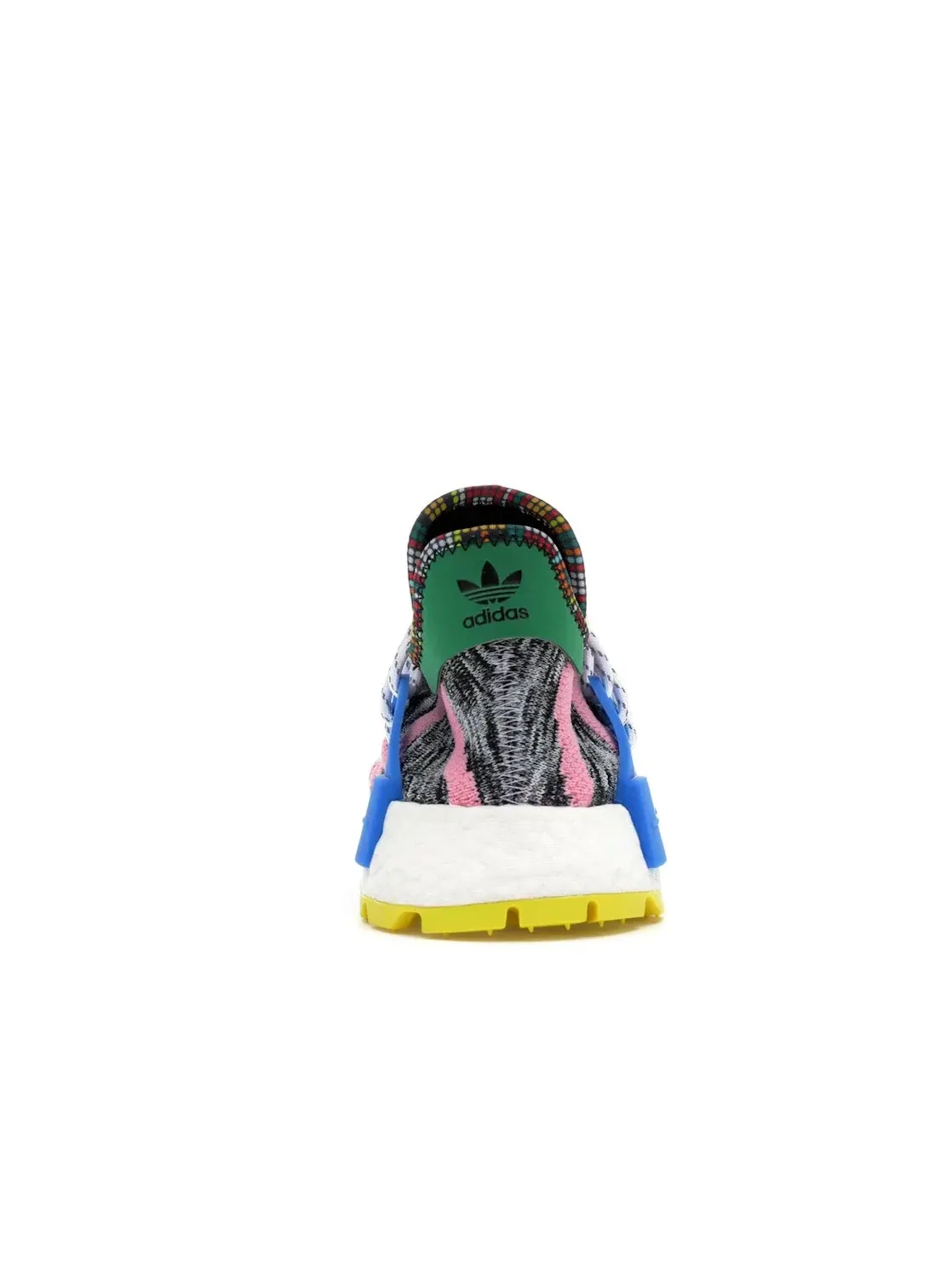 Мужские кроссовки с принтом Adidas NMD Hu — изображение 4 из 4, белый/розовый/желтый
