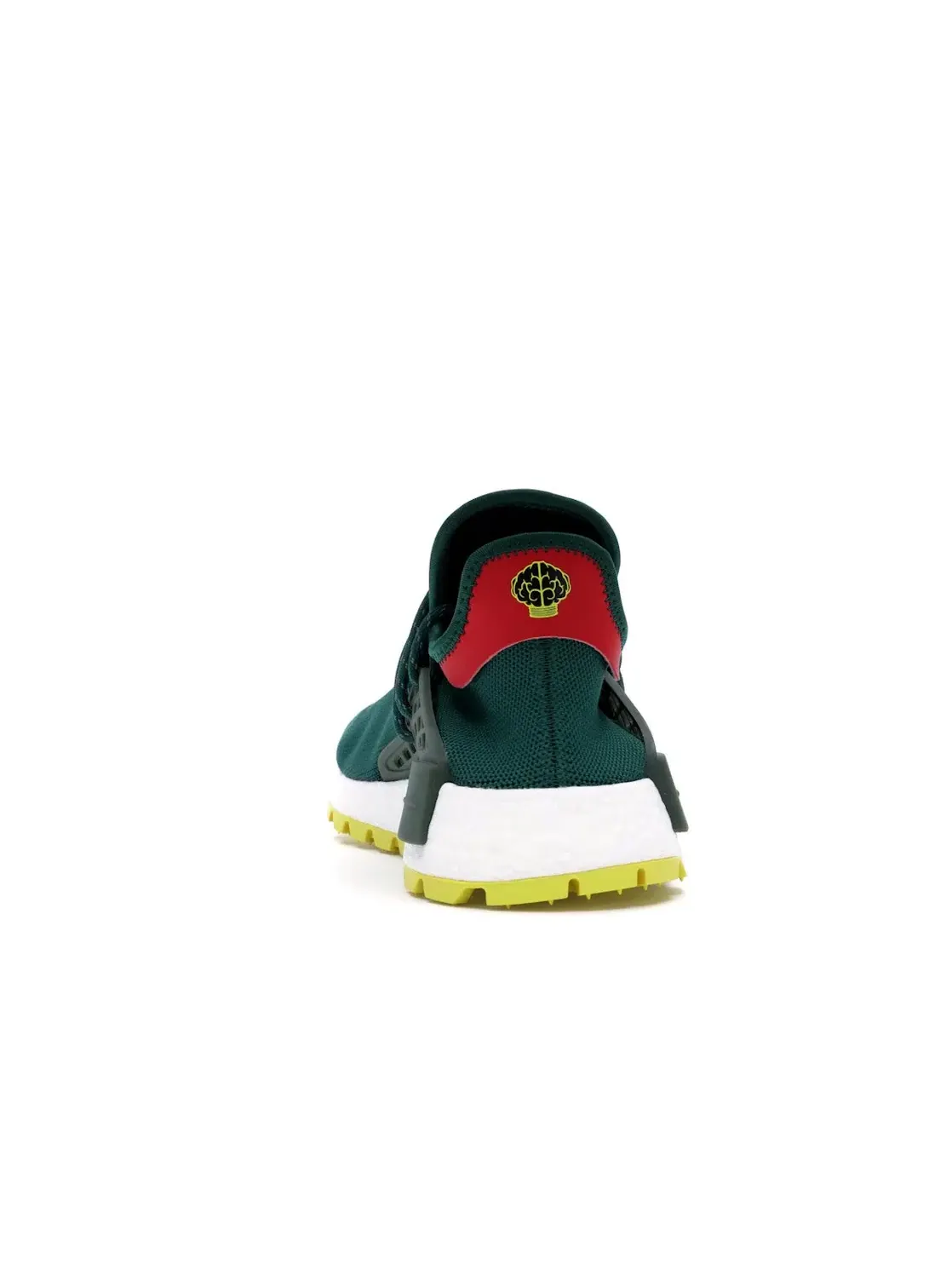 Мужские кроссовки с принтом Adidas NMD Hu Pharrell NERD — изображение 4 из 4, зеленый желтый