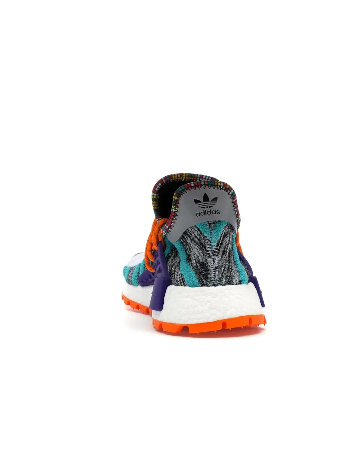 Мужские кроссовки с принтом Adidas NMD Hu — изображение 4 из 4, белый/черный/оранжевый