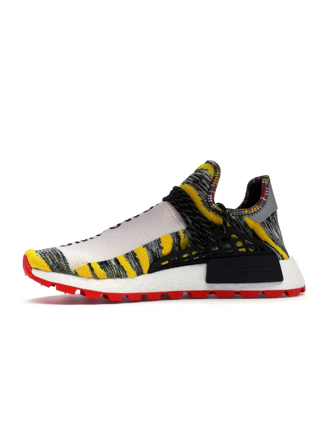 Мужские кроссовки с принтом Adidas NMD Hu Adidas — изображение 3 из 4, белый черный красный