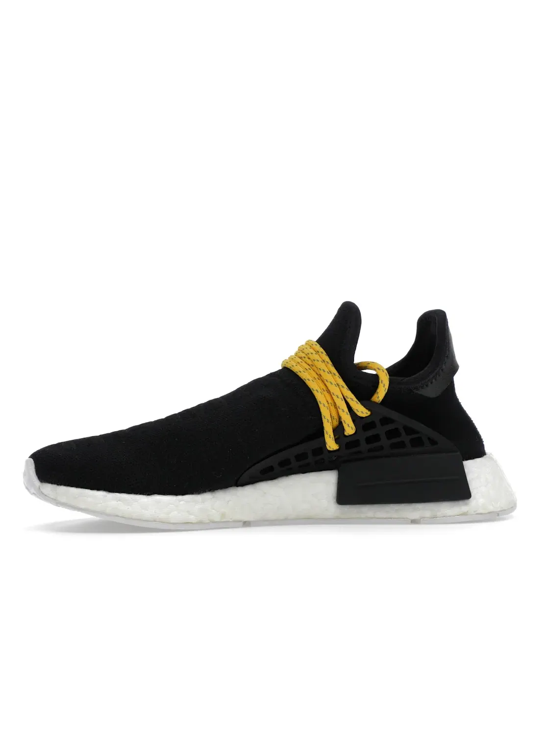 Мужские кроссовки с принтом Adidas NMD HU Pharrell Human Species — изображение 3 из 4, черный черный черный
