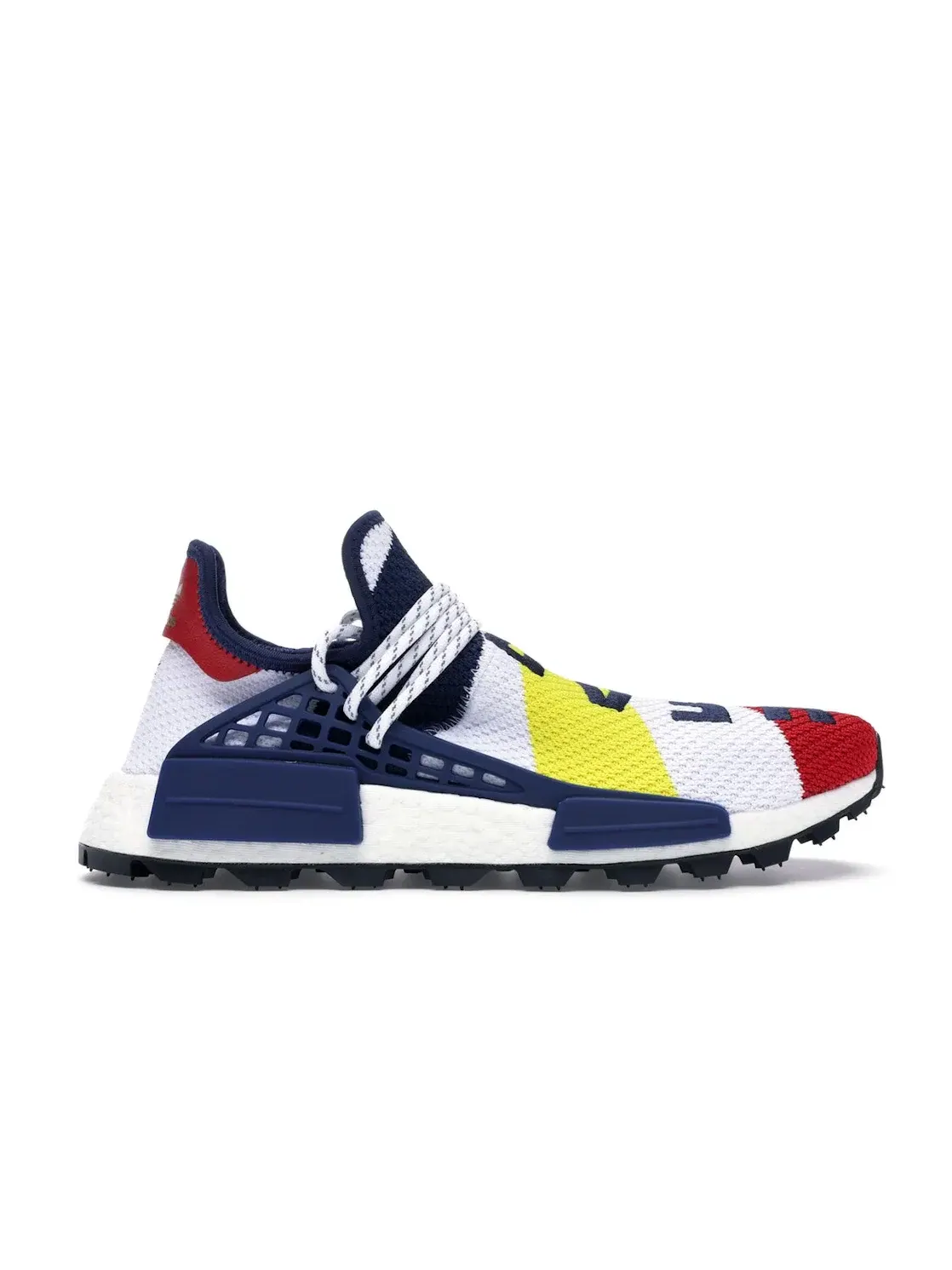 Мужские кроссовки Lifestyle с принтом Adidas NMD Hu Pharrell x Billionaire Boys Club — изображение 1 из 4, белый/мульти