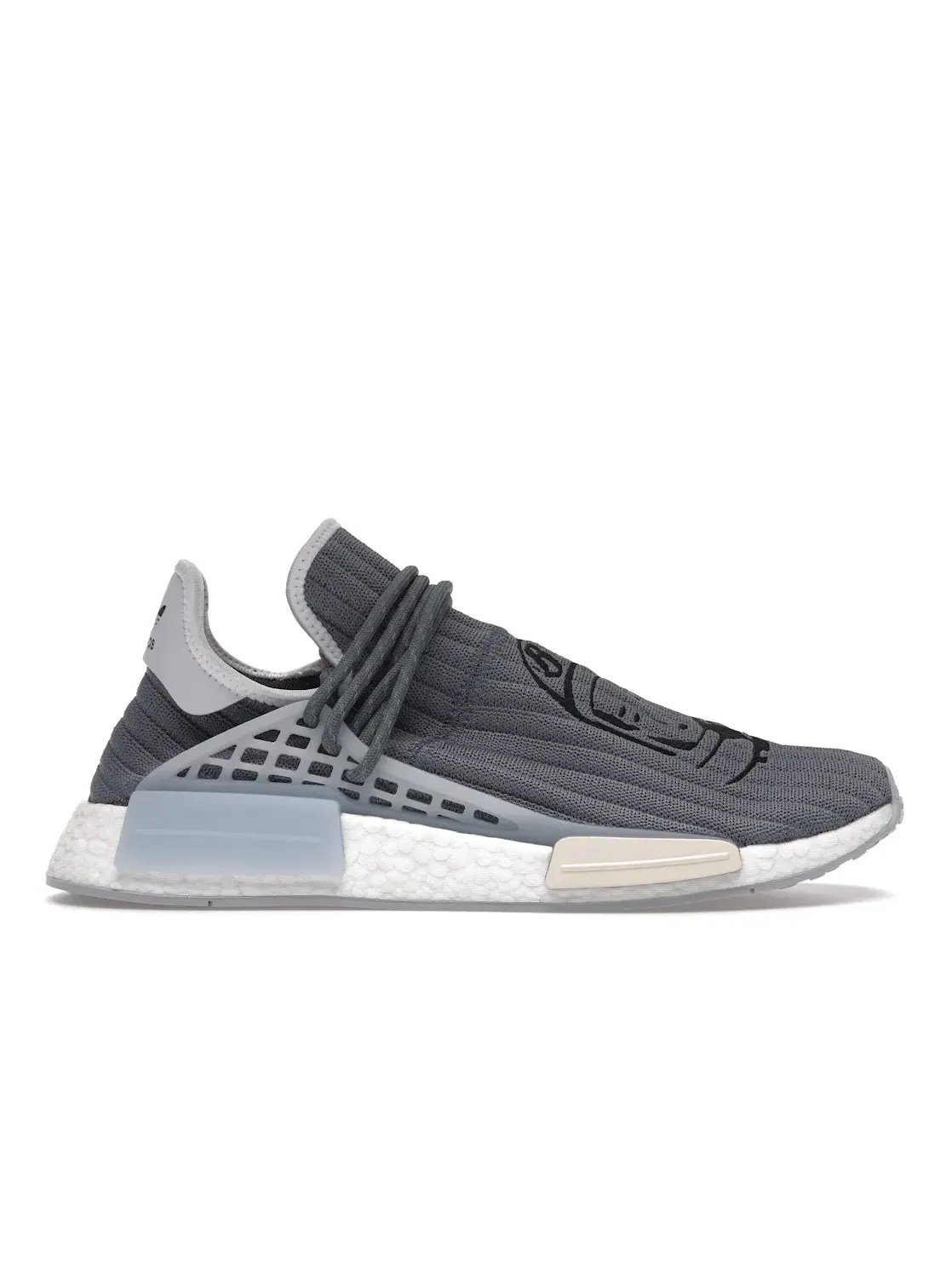 Мужские кроссовки Lifestyle с принтом Adidas NMD Hu Pharrell x Billionaire Boys Club — изображение 1 из 4, синий/белый