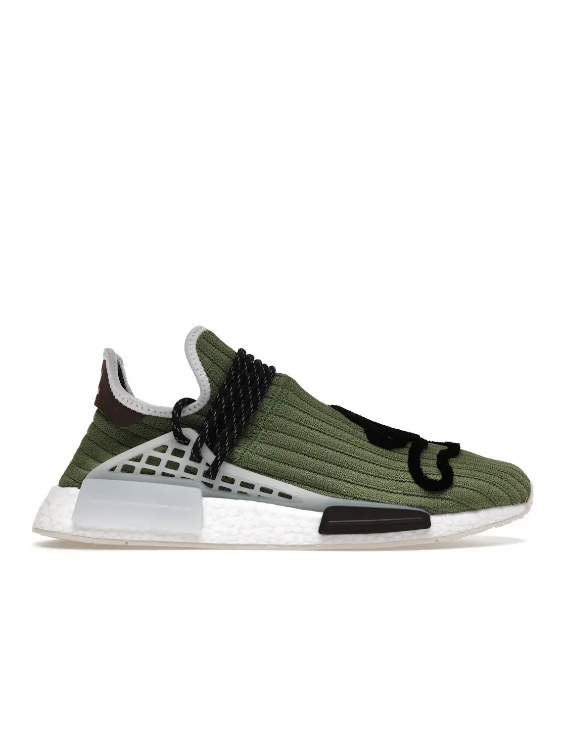 Мужские кроссовки с принтом Adidas NMD Hu Pharrell x Billionaire Boys Club — изображение 1 из 4, белый коричневый