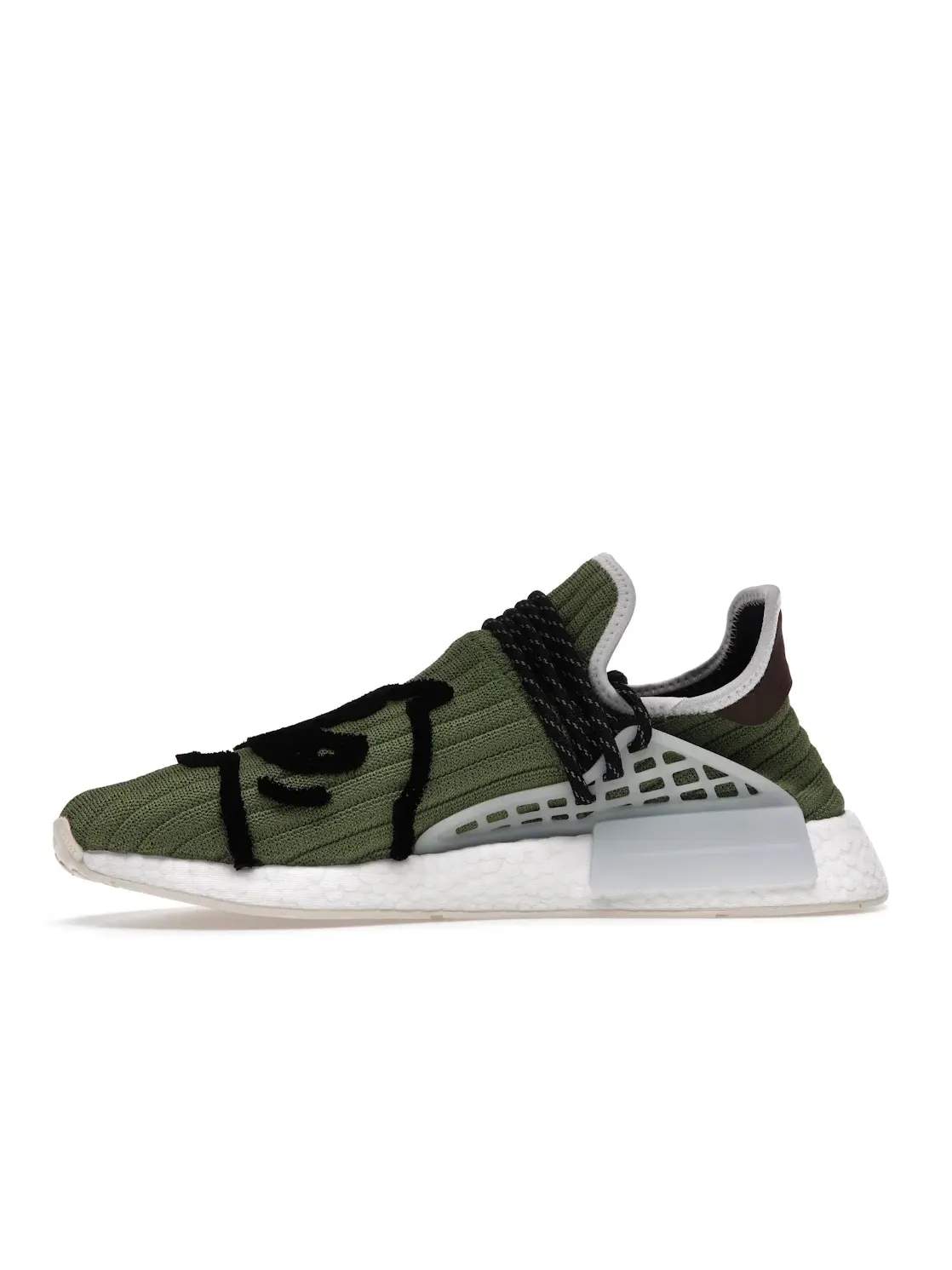 Мужские кроссовки с принтом Adidas NMD Hu Pharrell x Billionaire Boys Club — изображение 3 из 4, белый коричневый