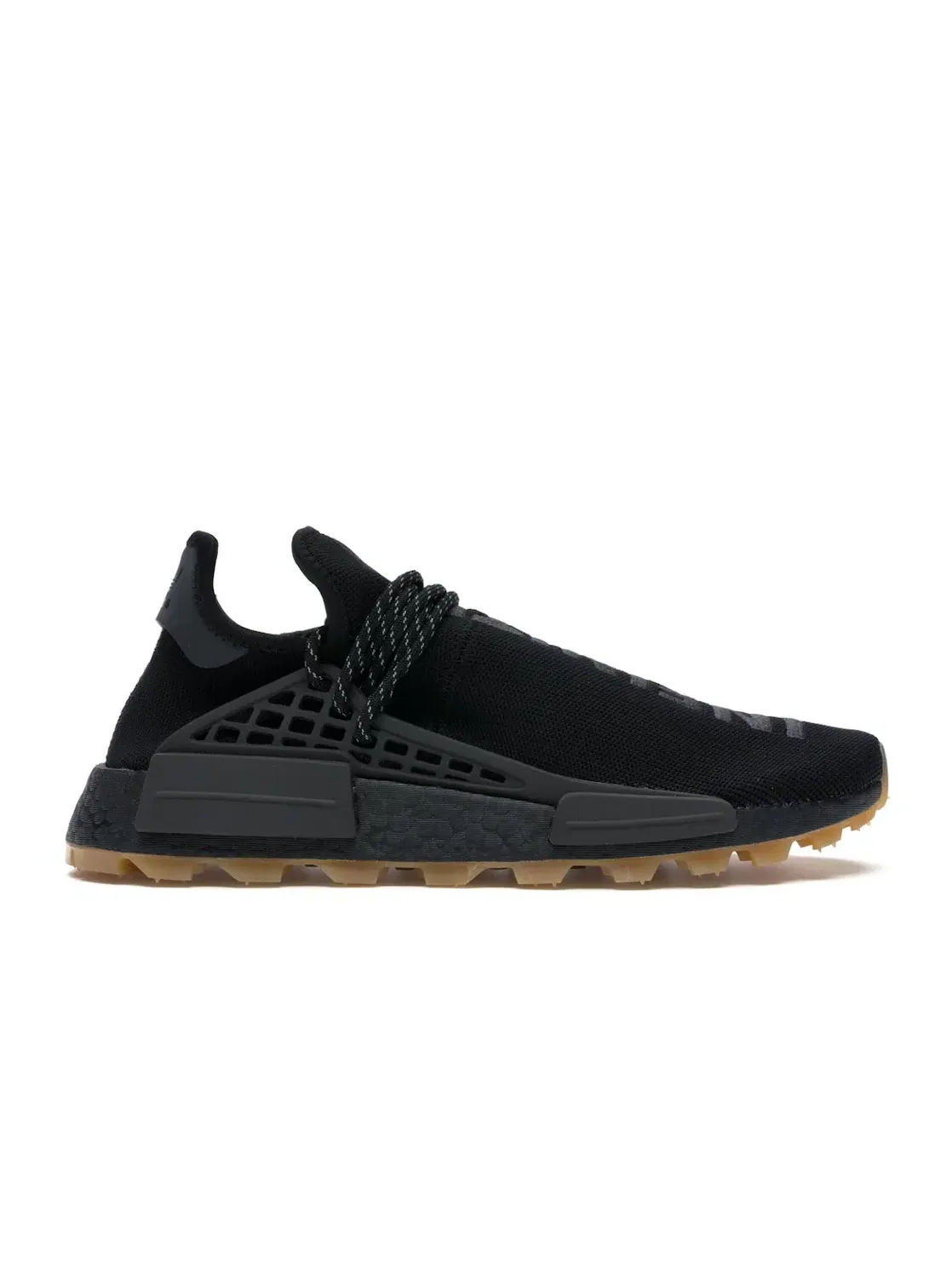 Мужские кроссовки с принтом Adidas NMD Hu Trail Pharallel Infinite Species — изображение 1 из 4, черный/черный
