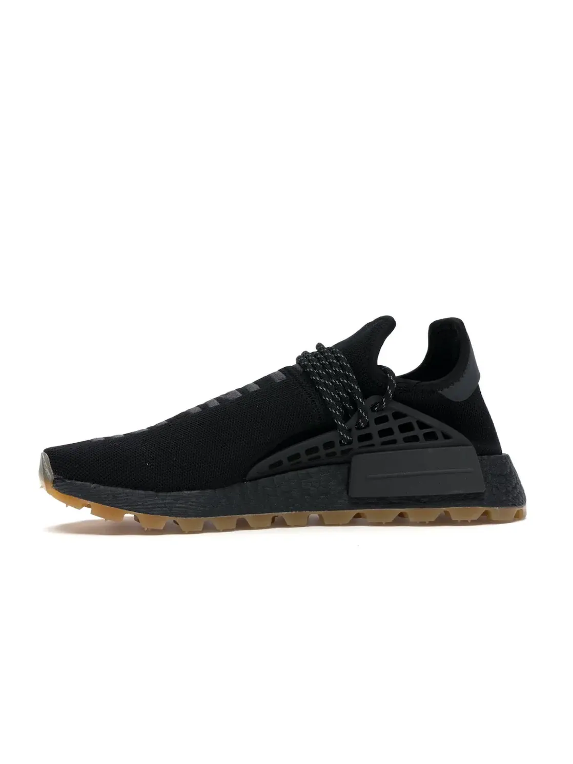 Мужские кроссовки с принтом Adidas NMD Hu Trail Pharallel Infinite Species — изображение 3 из 4, черный/черный