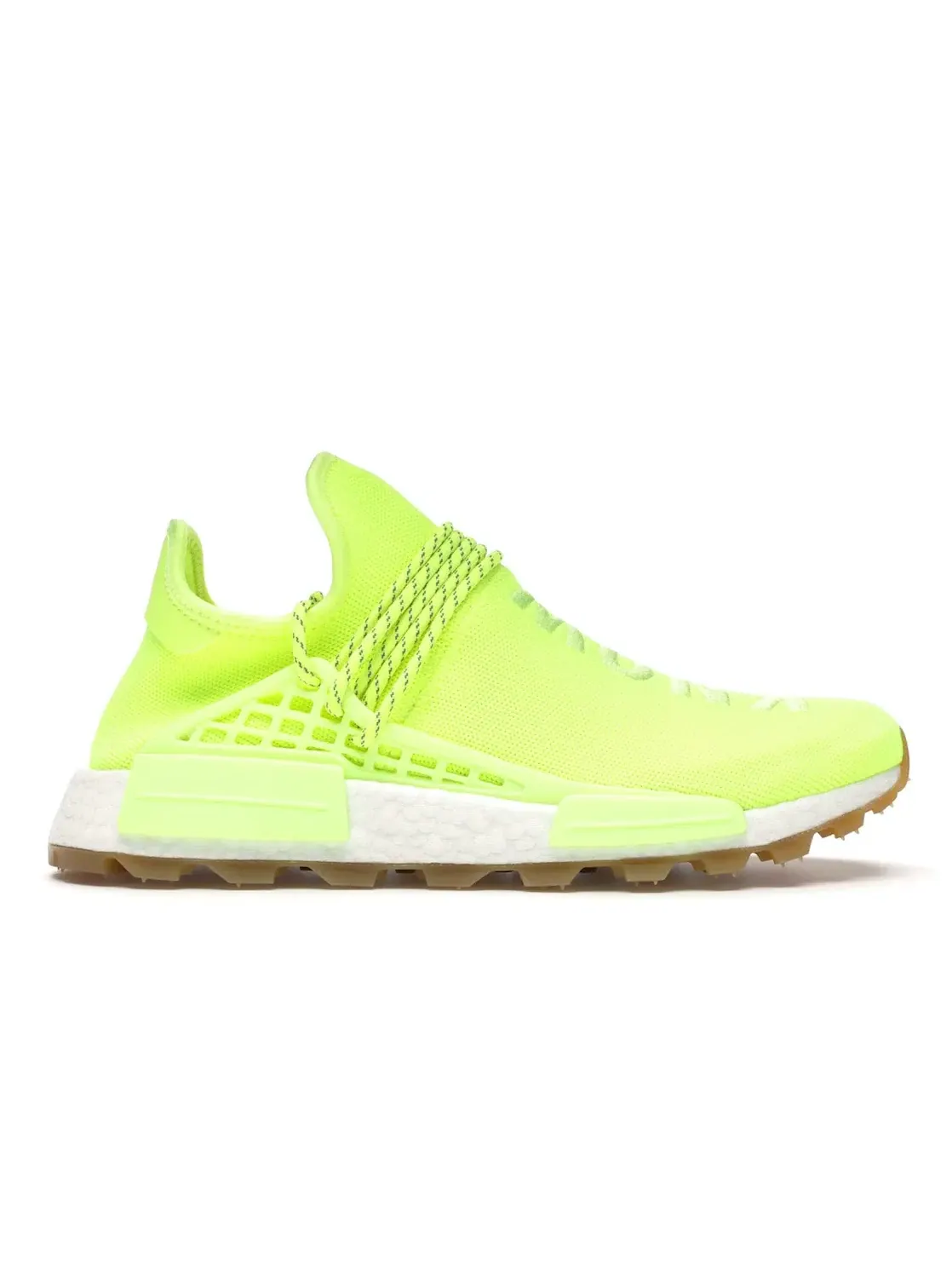 Мужские кроссовки Lifestyle с принтом Adidas NMD Hu Trail Pharrell Now Is Her Time — изображение 1 из 4, желтый/желтый/желтый