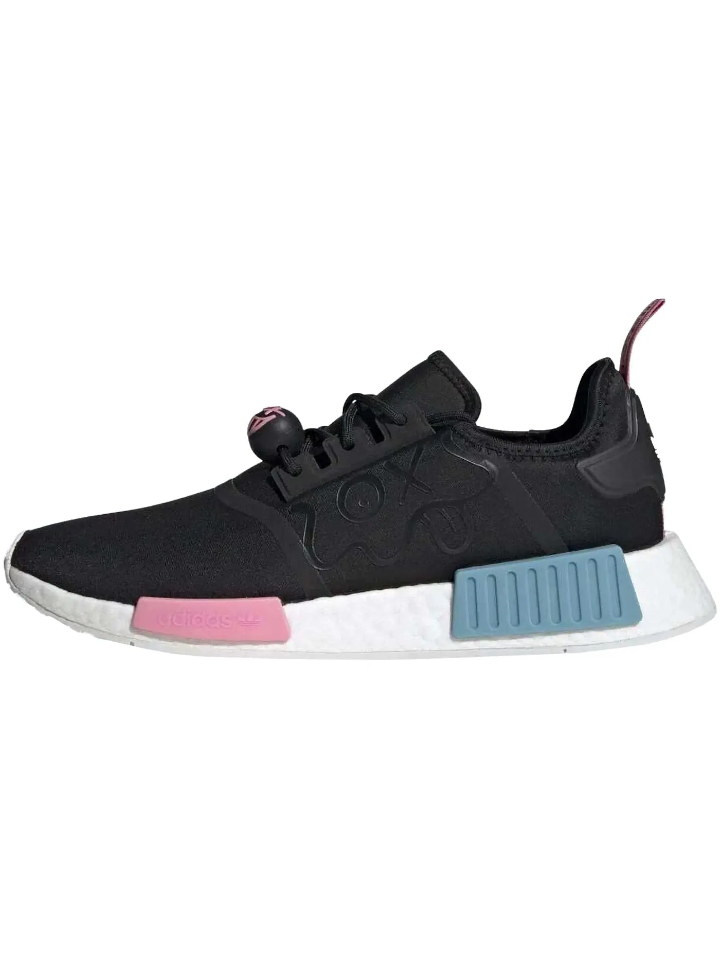 Мужские кроссовки Lifestyle Adidas NMD R1 — изображение 2 из 2, черный/белый/черный