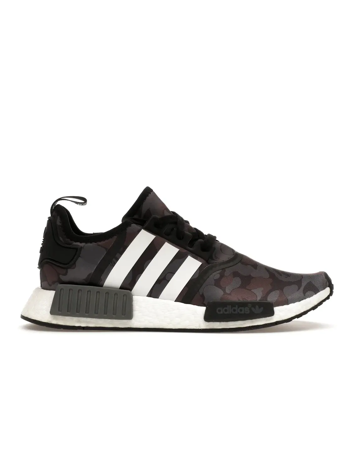 Мужские кроссовки Lifestyle с принтом Adidas NMD R1 Adidas — изображение 1 из 4, черный/серый