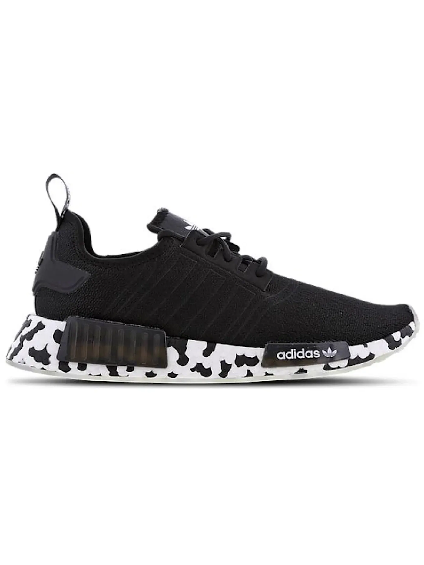 Мужские кроссовки Lifestyle с принтом Adidas NMD R1 — изображение 1 из 1, черный/белый/белый
