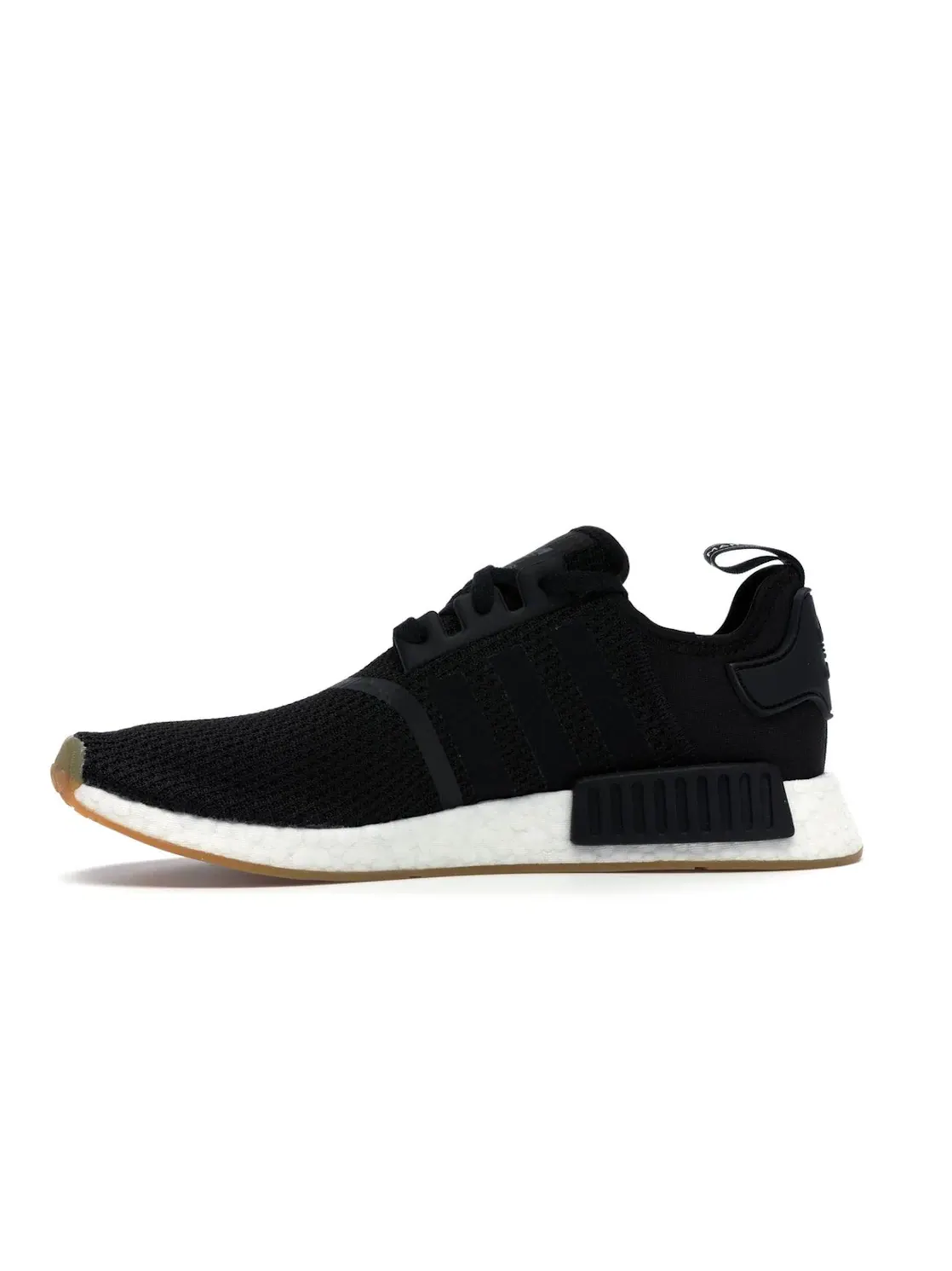 Мужские кроссовки Lifestyle с белой подошвой Adidas NMD R1 — изображение 3 из 4, черный черный