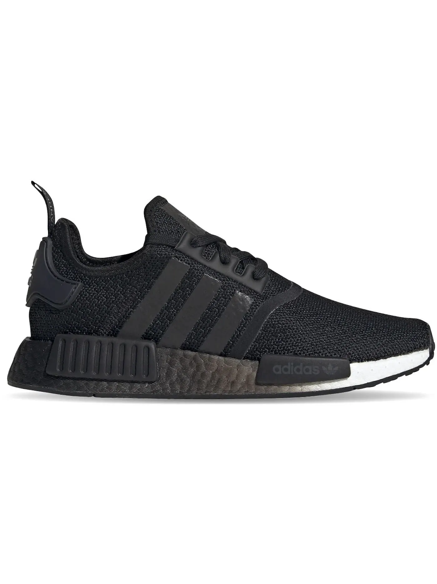 Женские кроссовки Lifestyle с принтом Adidas NMD R1 — изображение 1 из 1, черный/черный/белый