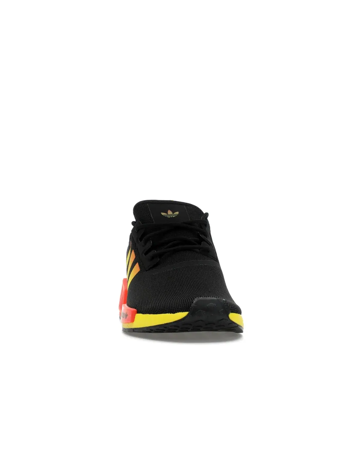 Мужские кроссовки Lifestyle с градиентом Adidas NMD R1 — изображение 2 из 4, черный/оранжевый/желтый
