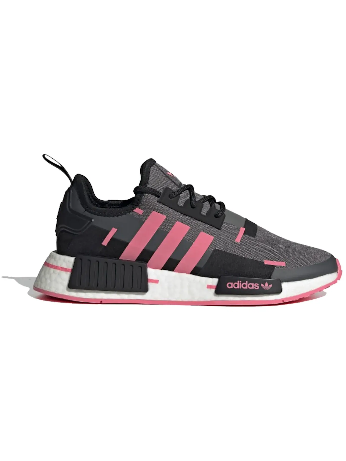 Женские кроссовки Lifestyle с принтом Adidas NMD R1 — изображение 1 из 1, черный/розовый