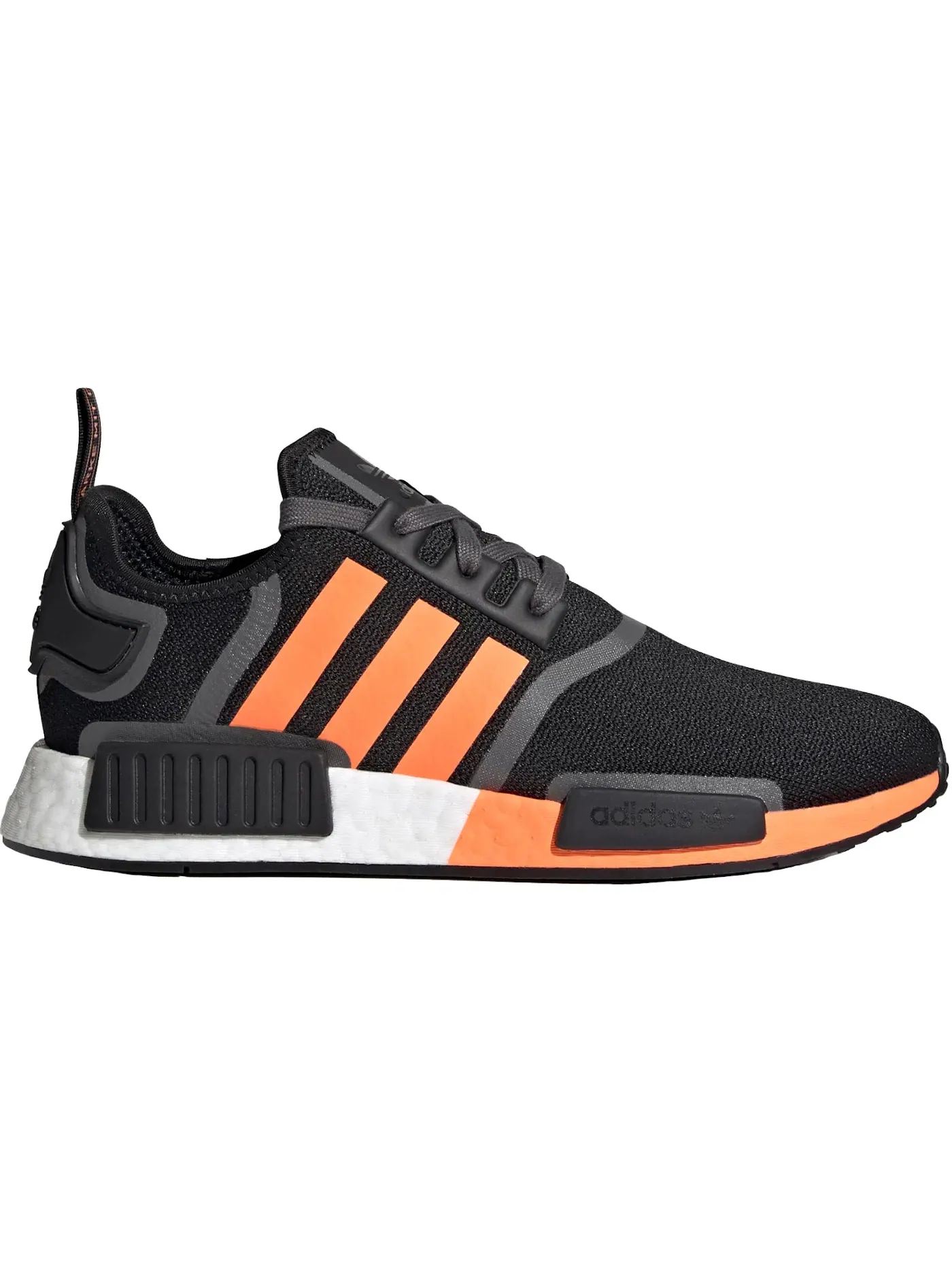 Мужские кроссовки Lifestyle с принтом Adidas NMD R1 — изображение 1 из 1, черный оранжевый серый
