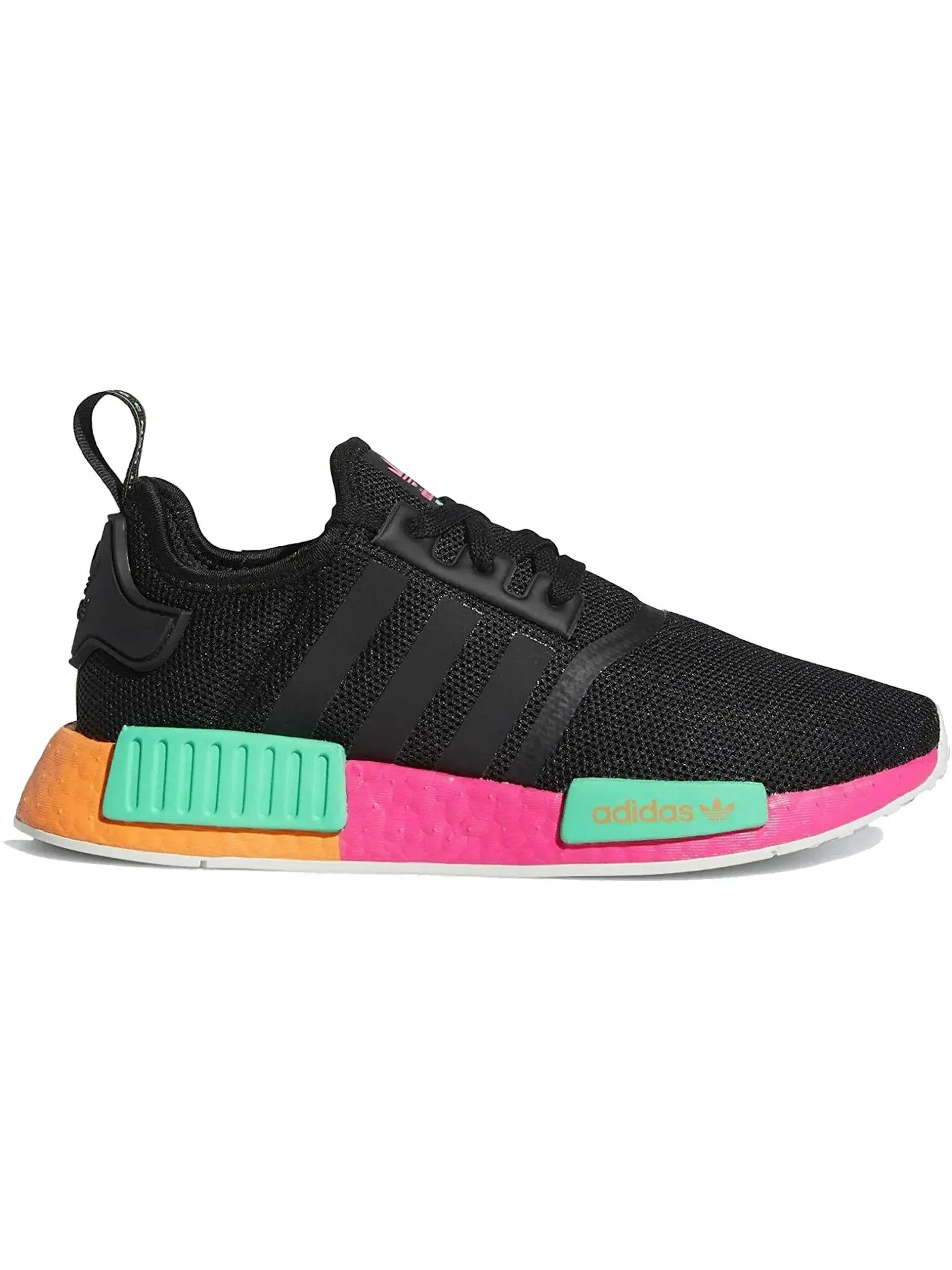 Женские кроссовки Lifestyle NMD R1 Adidas — изображение 1 из 1, черный/черный/розовый