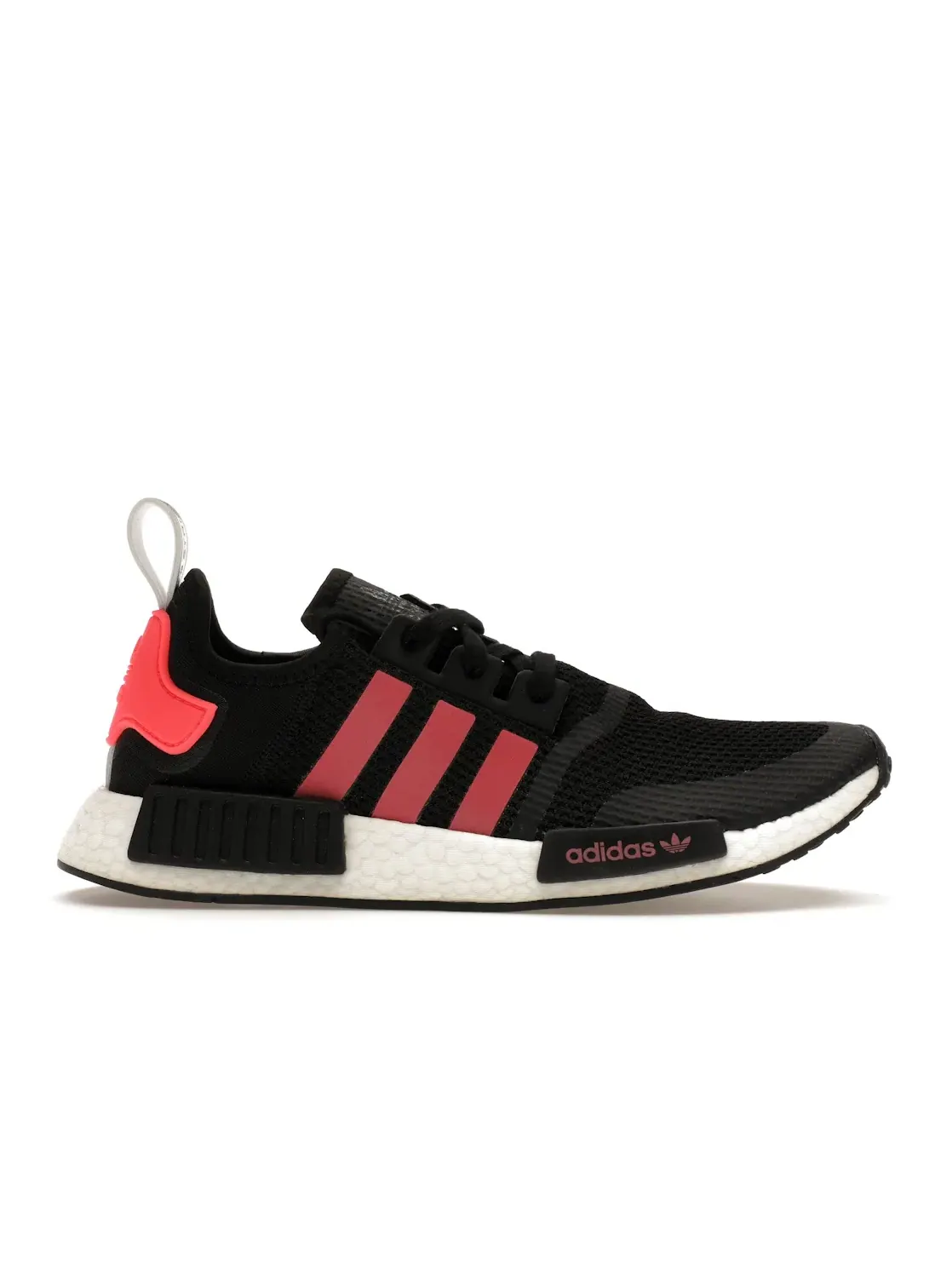 Мужские кроссовки Lifestyle с технологией Boost NMD R1 Adidas — изображение 1 из 4, черный розовый белый