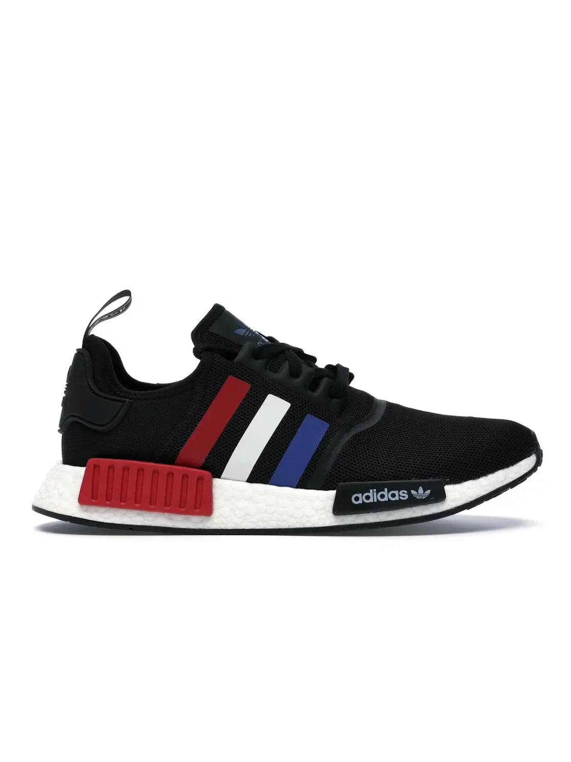 Мужские кроссовки для повседневной носки Adidas NMD R1 — изображение 1 из 4, черный//белый