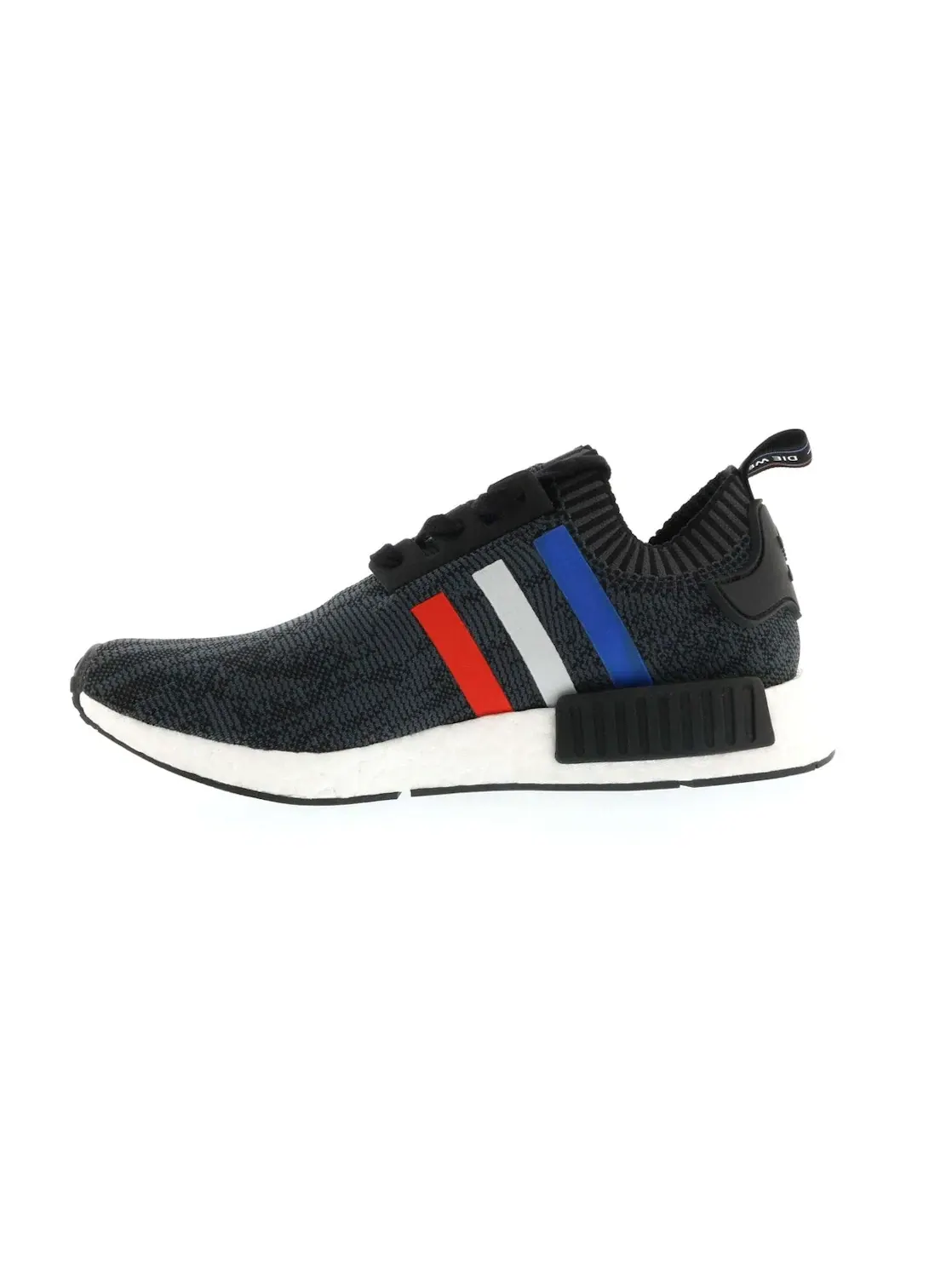 Мужские кроссовки для бега с принтом Adidas NMD R1 — изображение 3 из 4, черный/белый