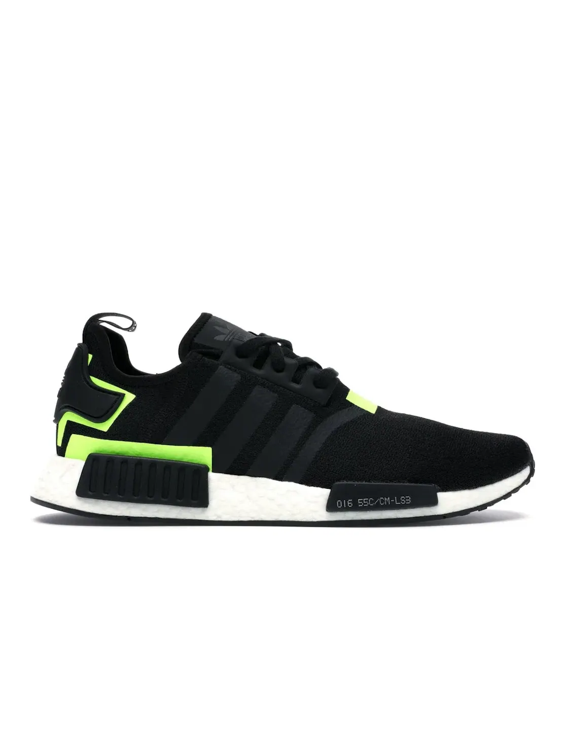 Мужские кроссовки Lifestyle с яркими акцентами Adidas NMD R1 — изображение 1 из 4, черный/черный/белый