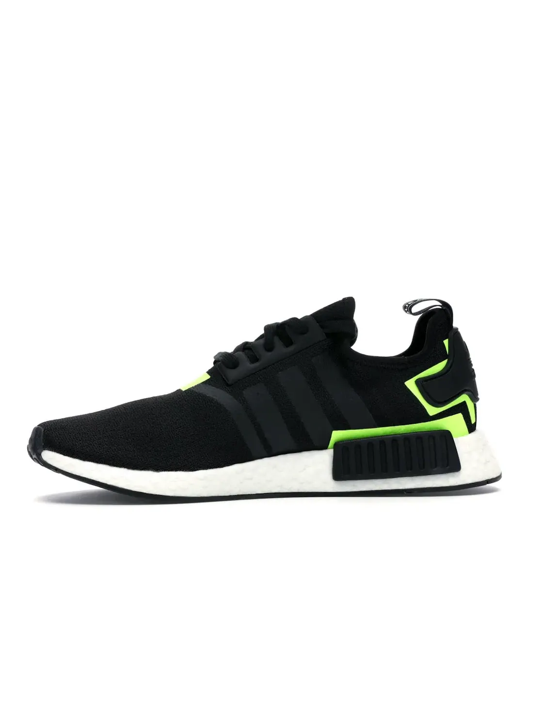 Мужские кроссовки Lifestyle с яркими акцентами Adidas NMD R1 — изображение 3 из 4, черный/черный/белый